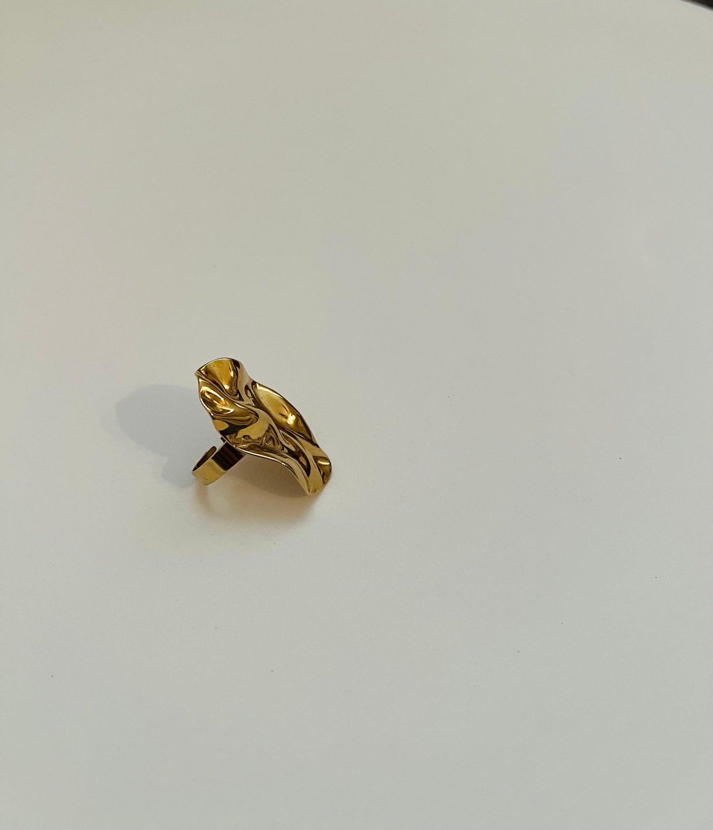 Molten Gold Ring